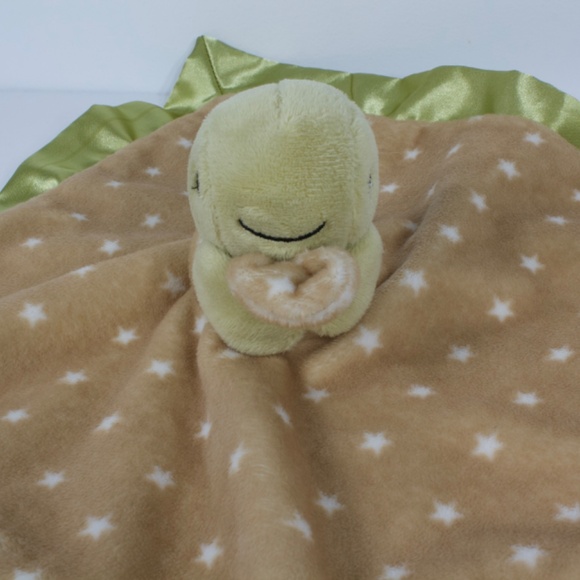 Cloud B Turtle Peakaboo Lovie Soother Green/Brown Baby Infant Toy - Picture 5 of 8